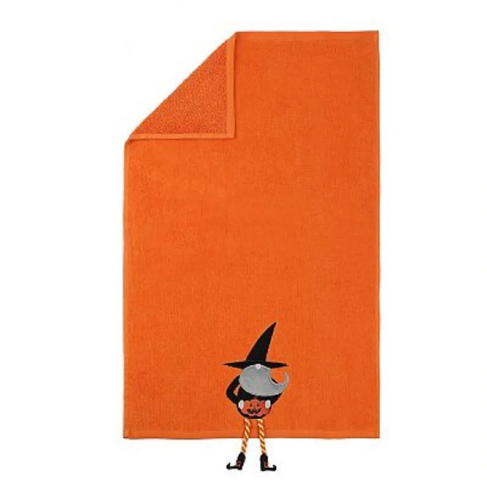 Halloween Witch Gnome Hand Towel NWOT
